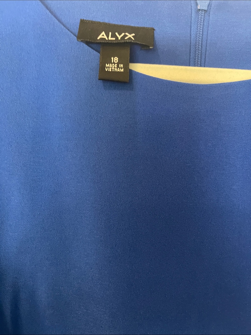 Alyx Royal Blue Sleeveless Sheath Dress - Picture 3 of 5